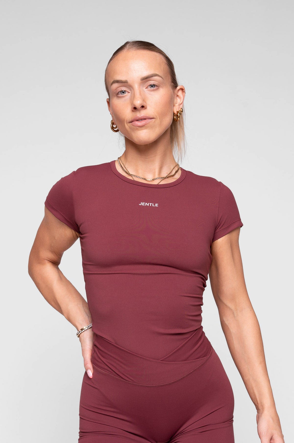Thrive T-Shirt (Bordeaux)