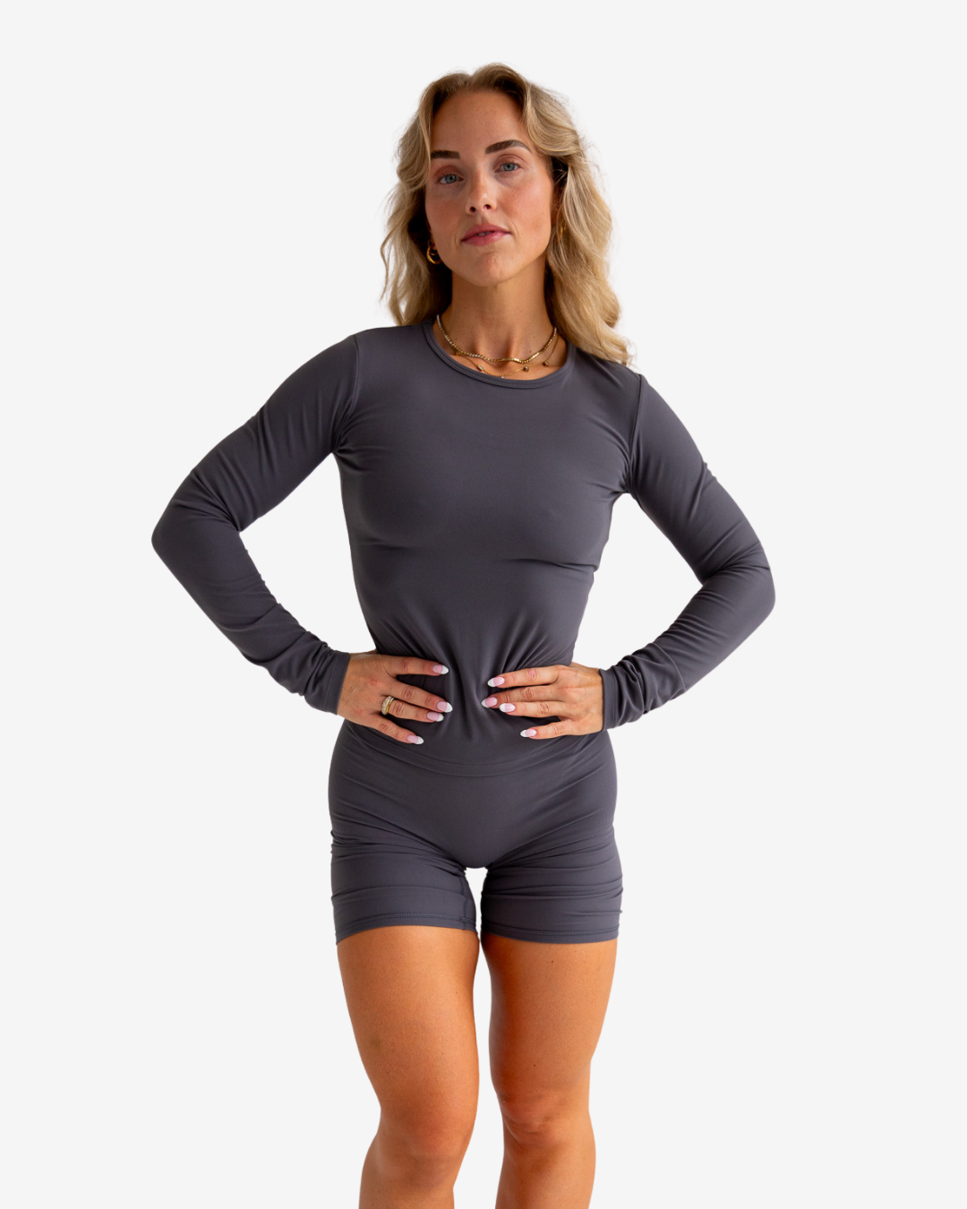 Day Long Sleeve Top (Grey)