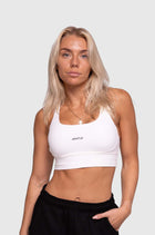 Thrive Active Sports Bra (White)