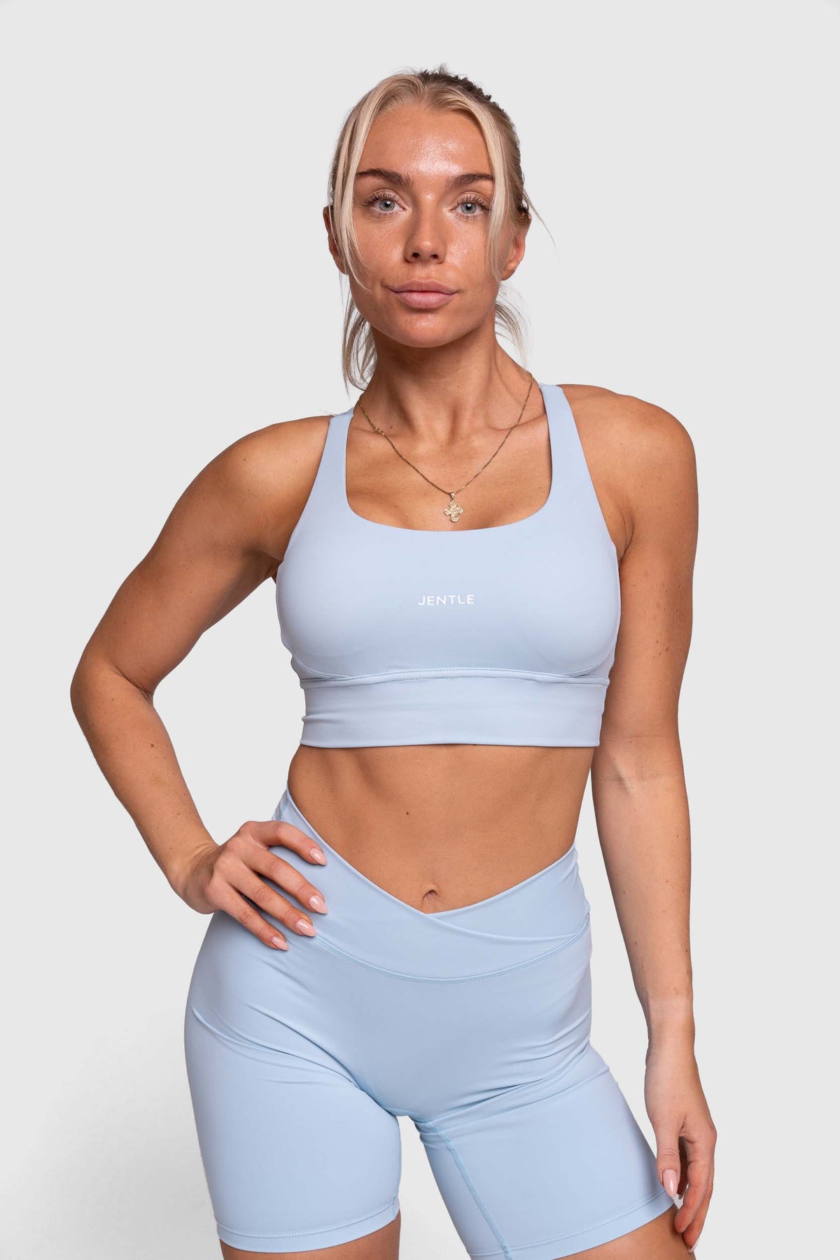 Thrive Active Sports Bra (Baby Blue)