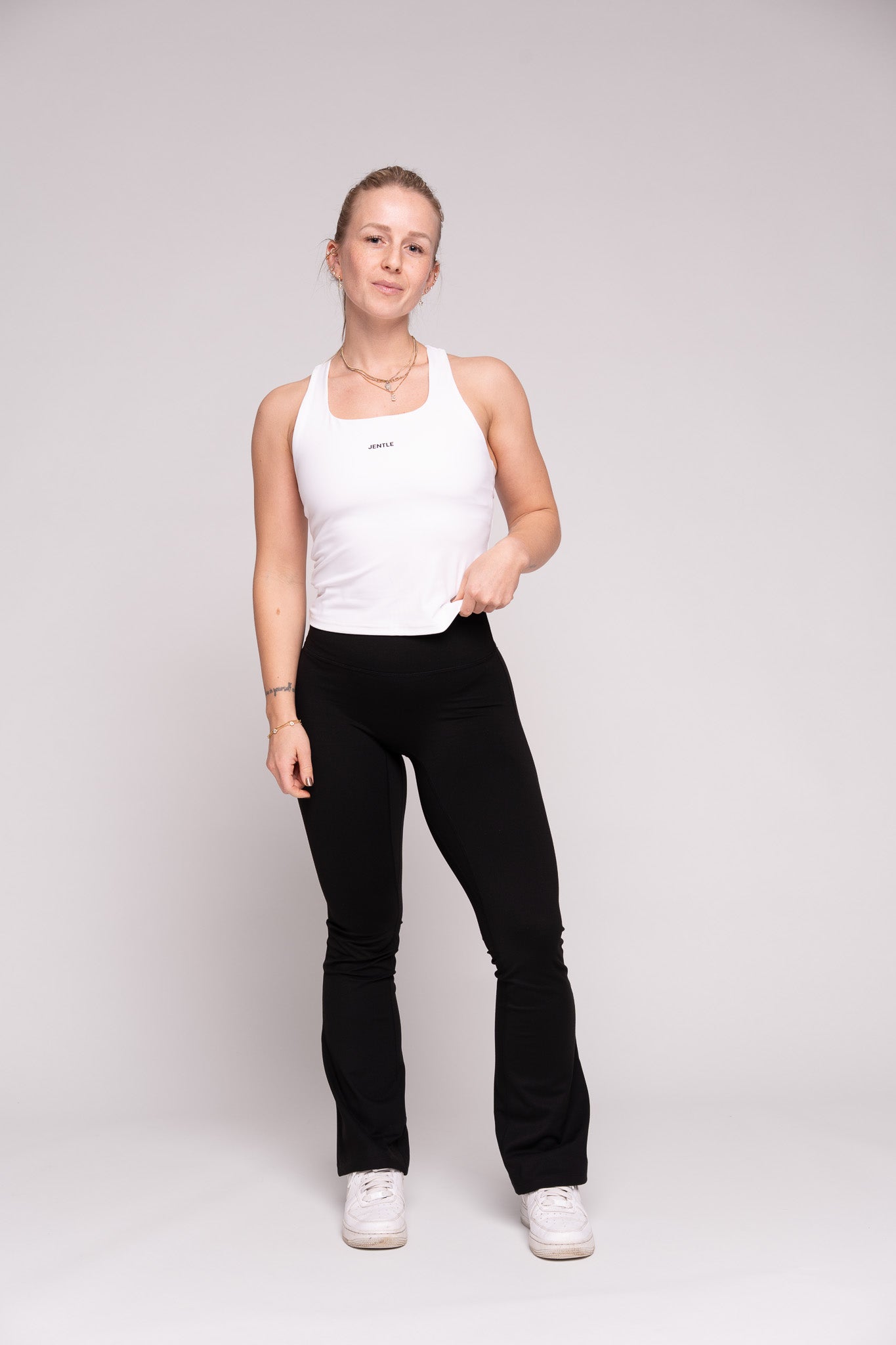 Day Flare Leggings Short (Black)