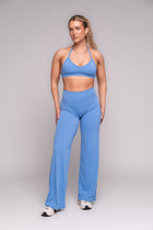 Ease x Amalie Vad - Straight Leg Pants (Blue)