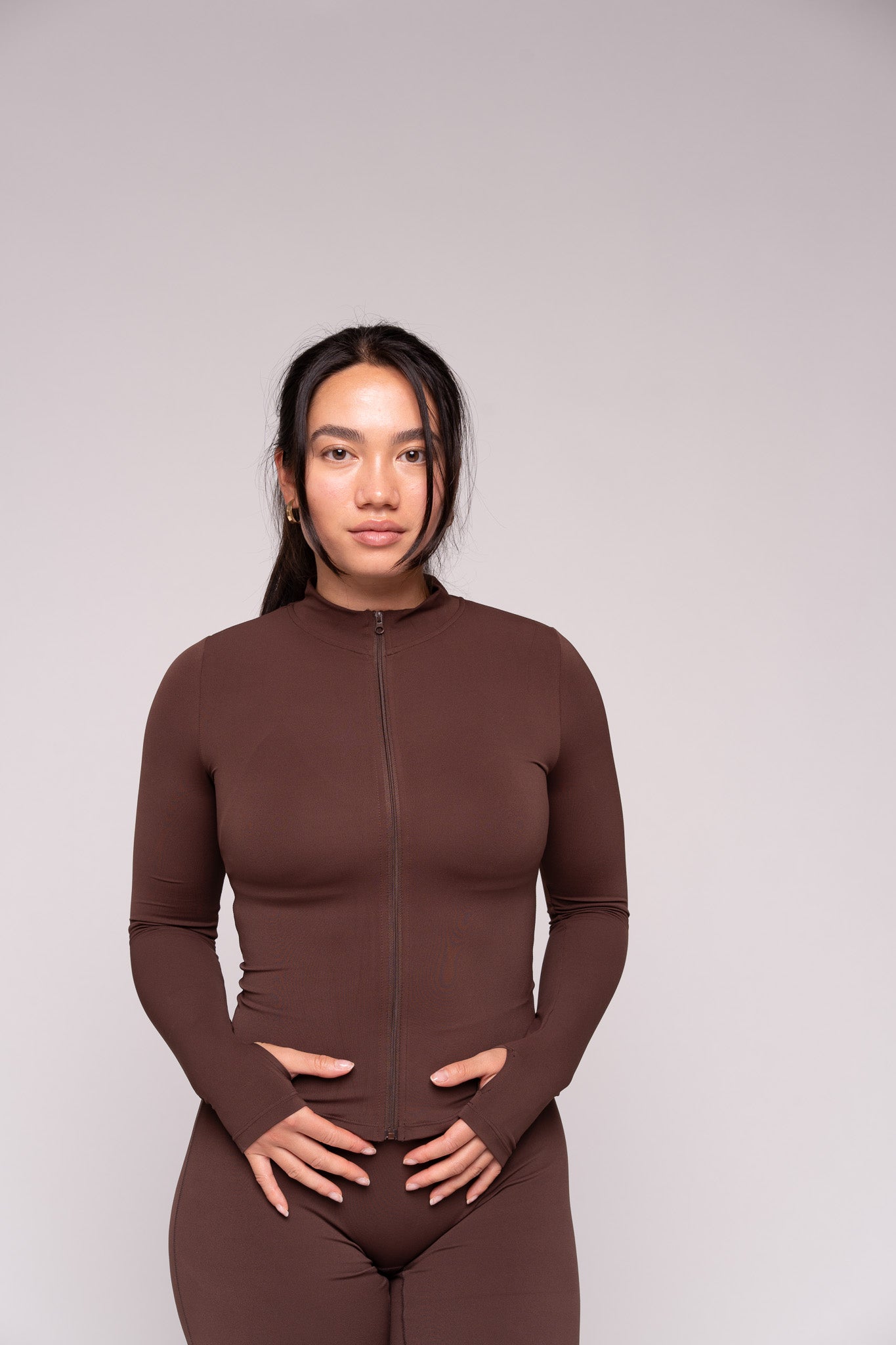 Ease x Amalie Vad - Zippy Jacket (Coffee Brown)