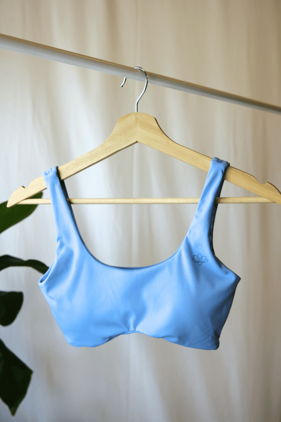 Alba Sports Bra (Light Blue)