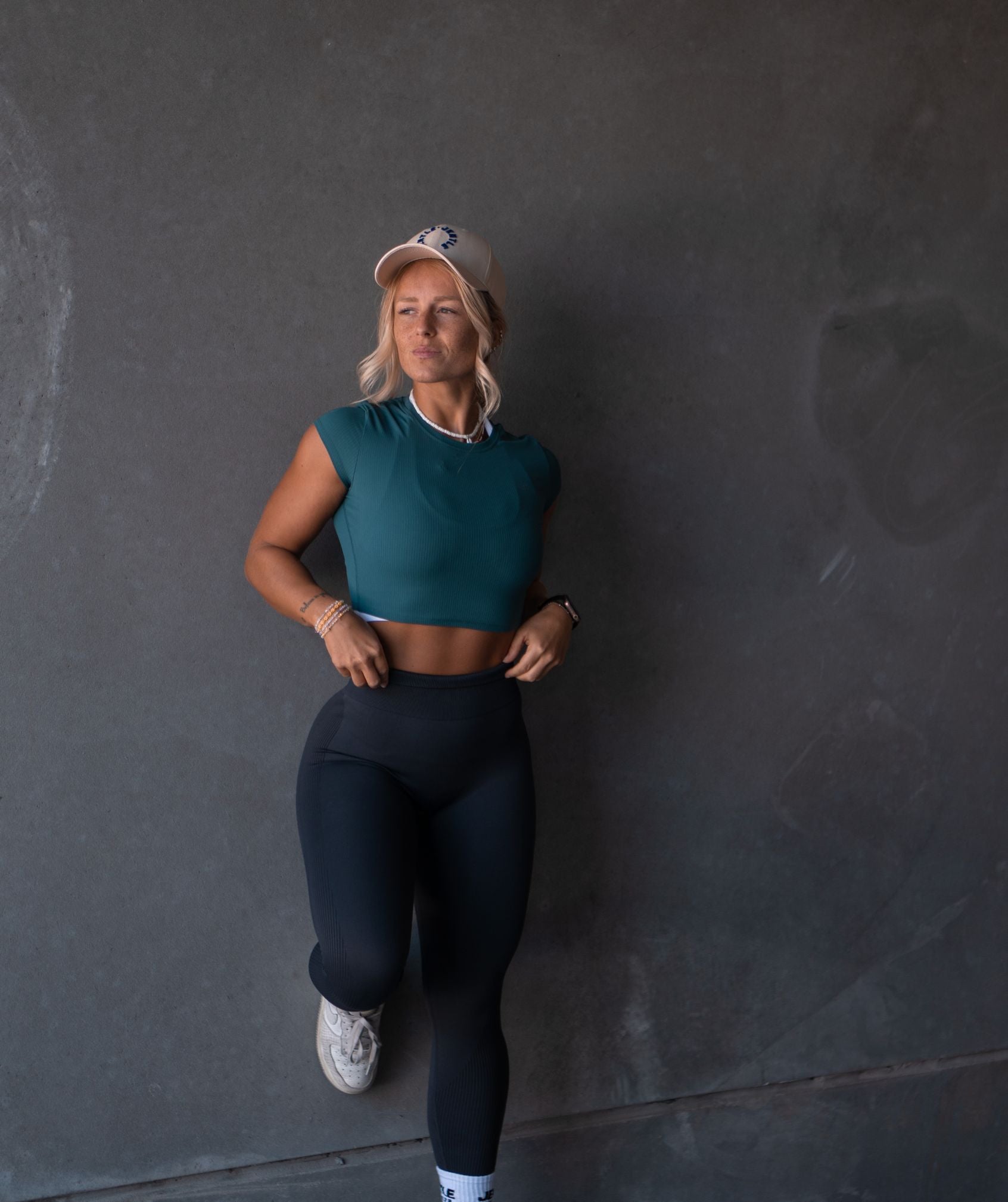 Evoke Crop Top (Teal)