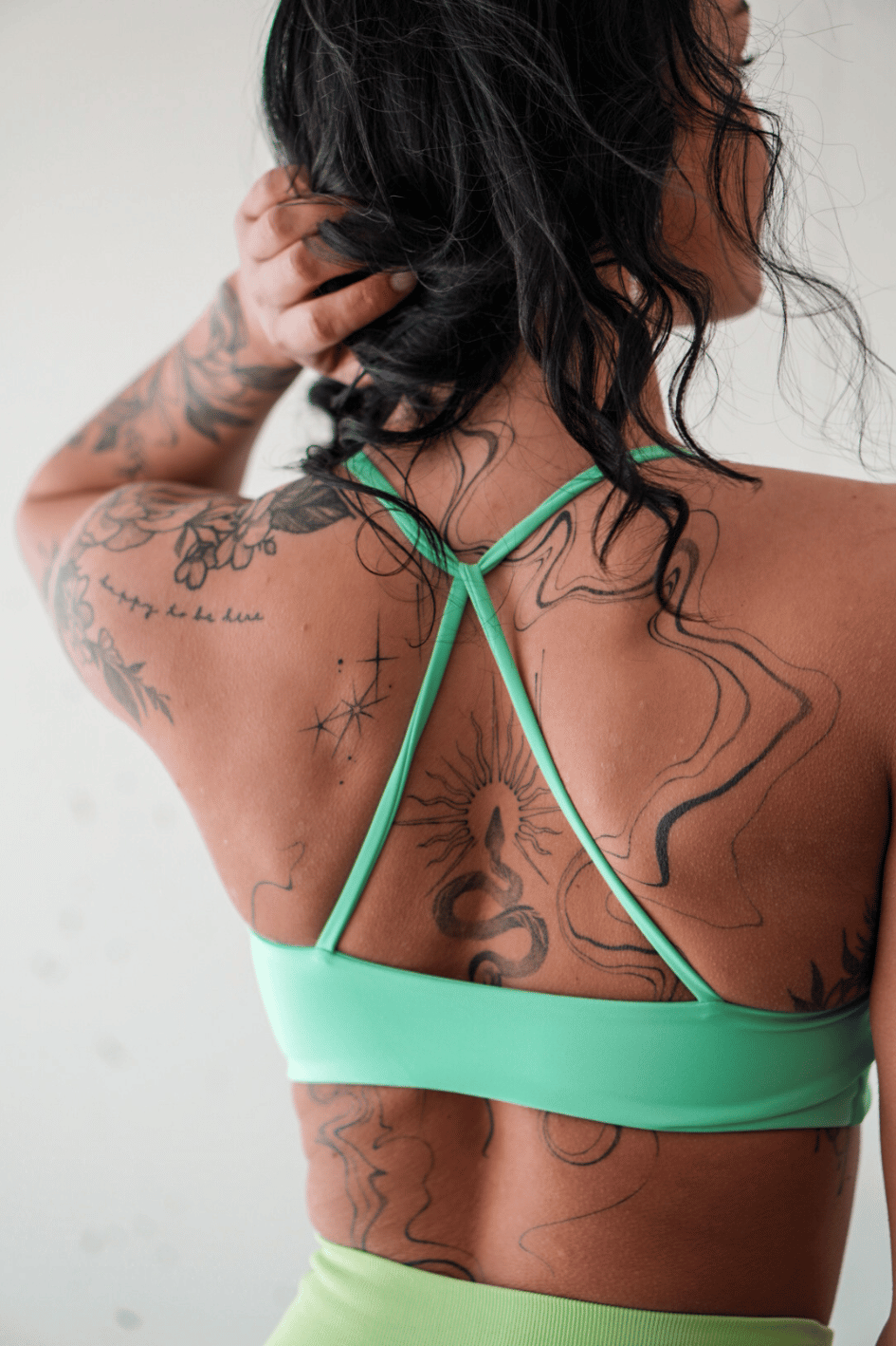 Jentle - Skylar Sports Bra (Green)