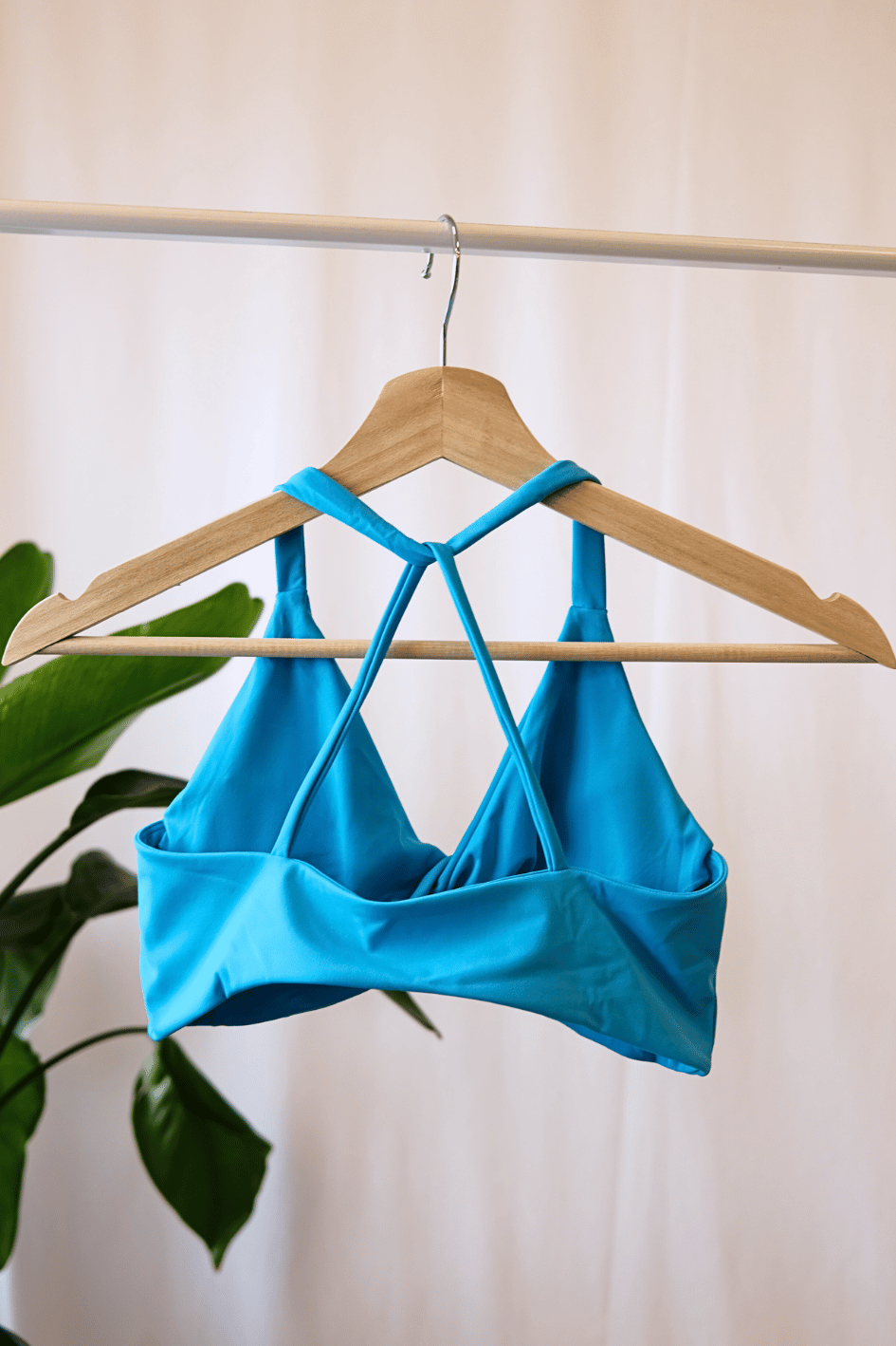Skylar Sports Bra (Light Blue)