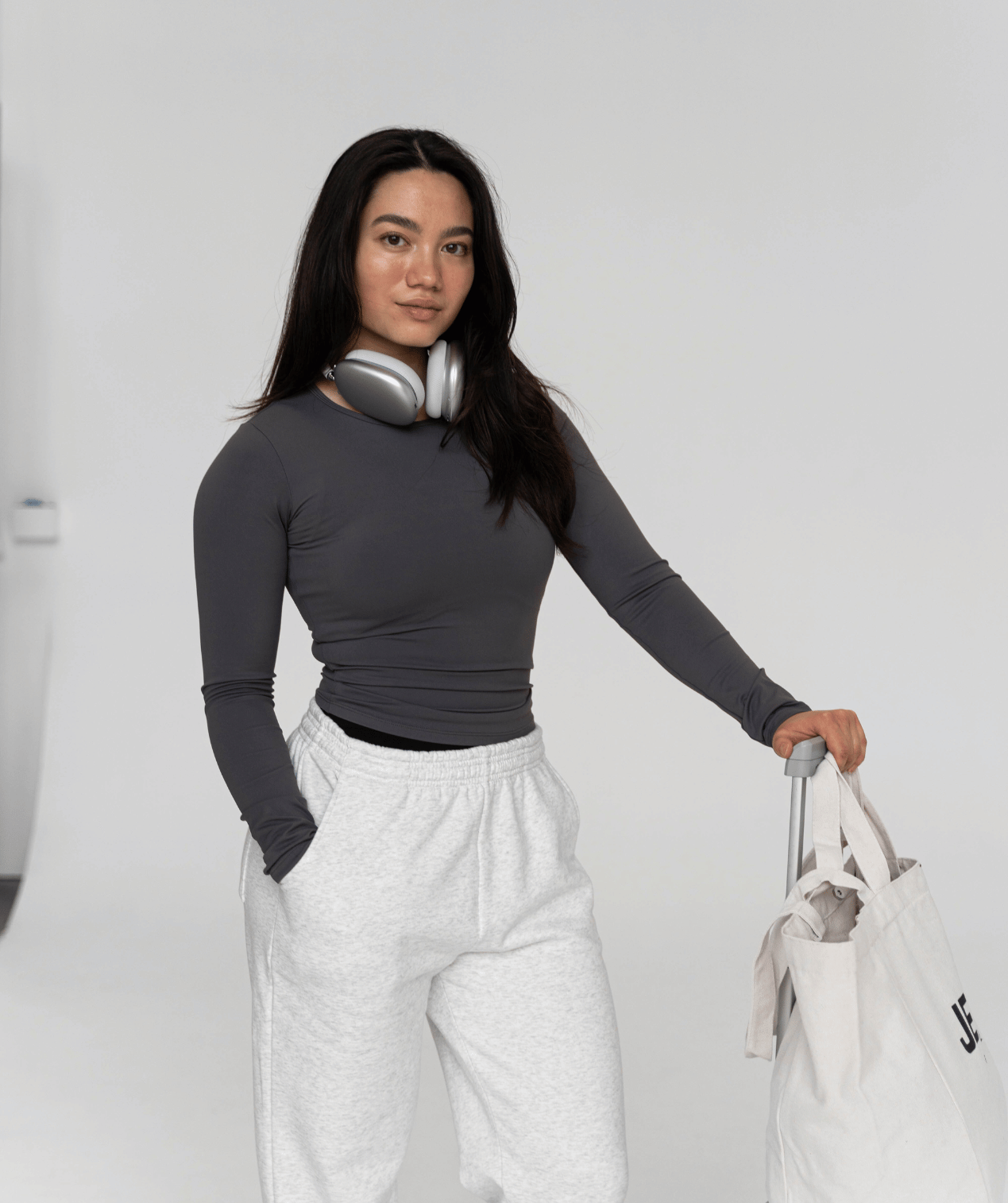 Day Long Sleeve Top (Grey)