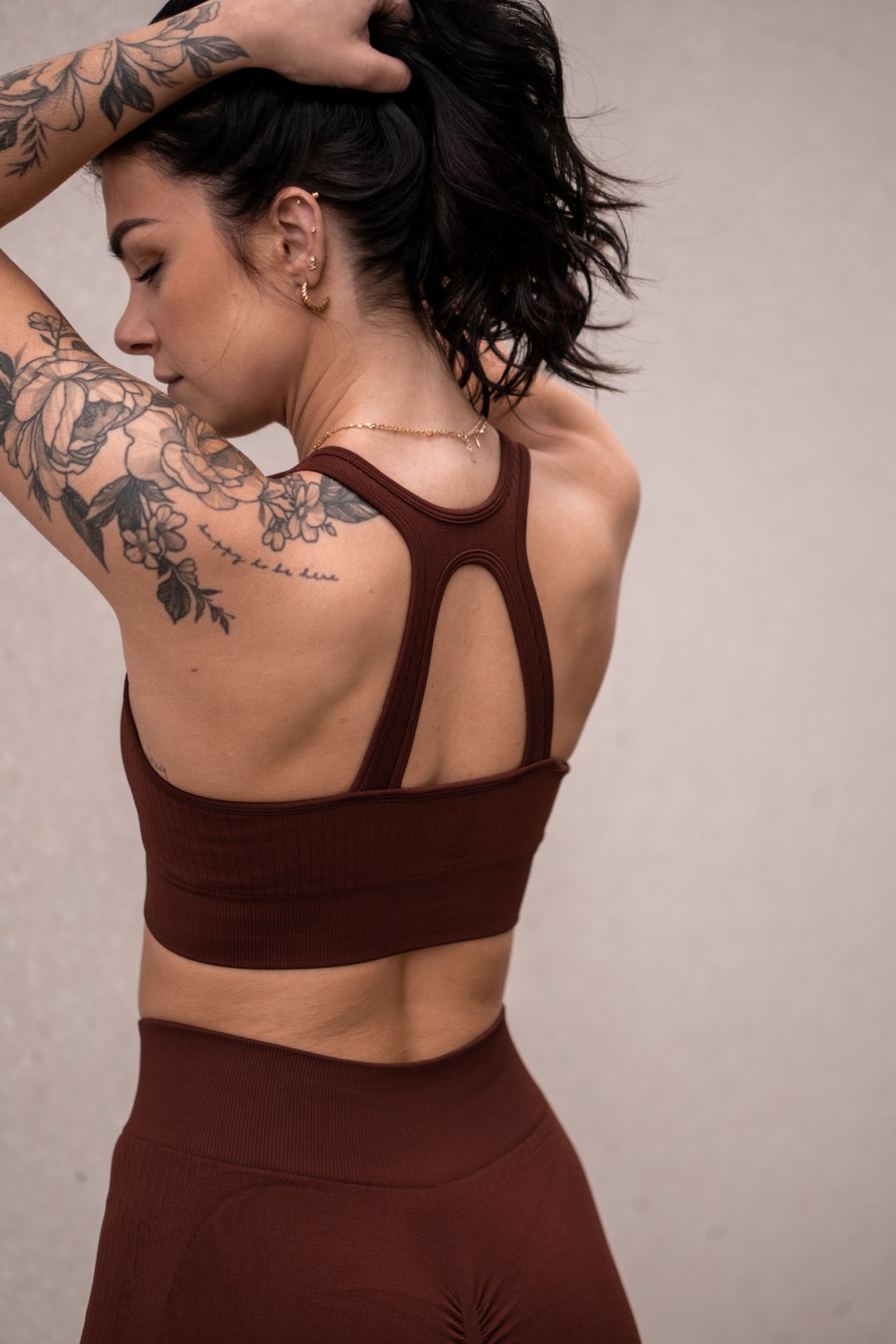 Spirit Sports Bra (Brown)