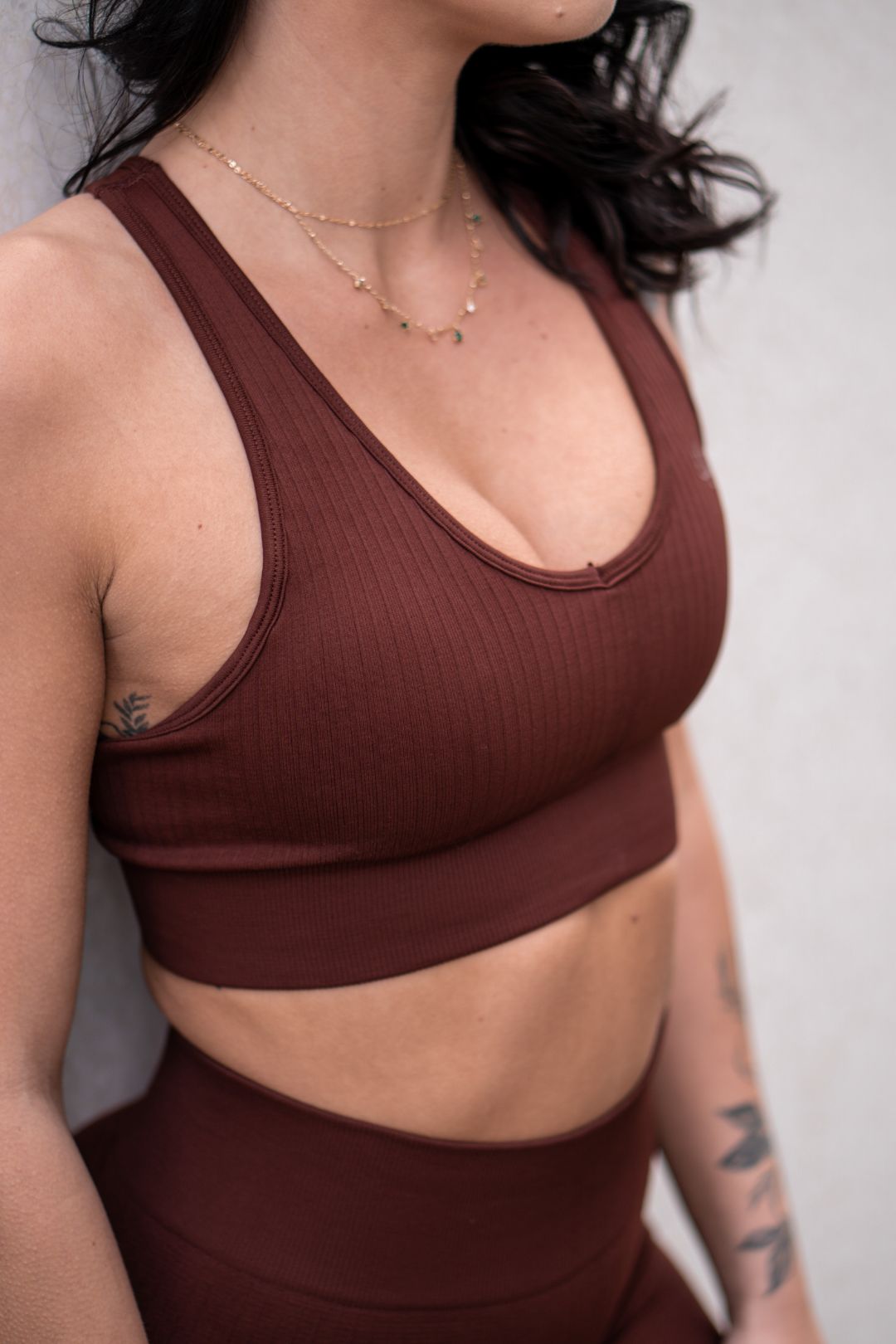 Spirit Sports Bra (Brown)