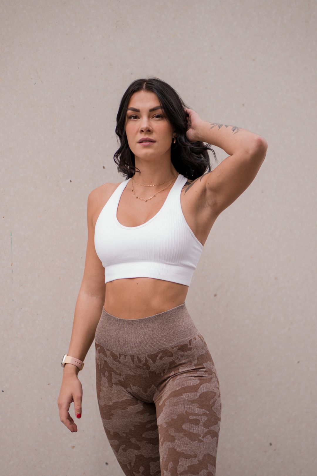 Camo Leggings (Brown)