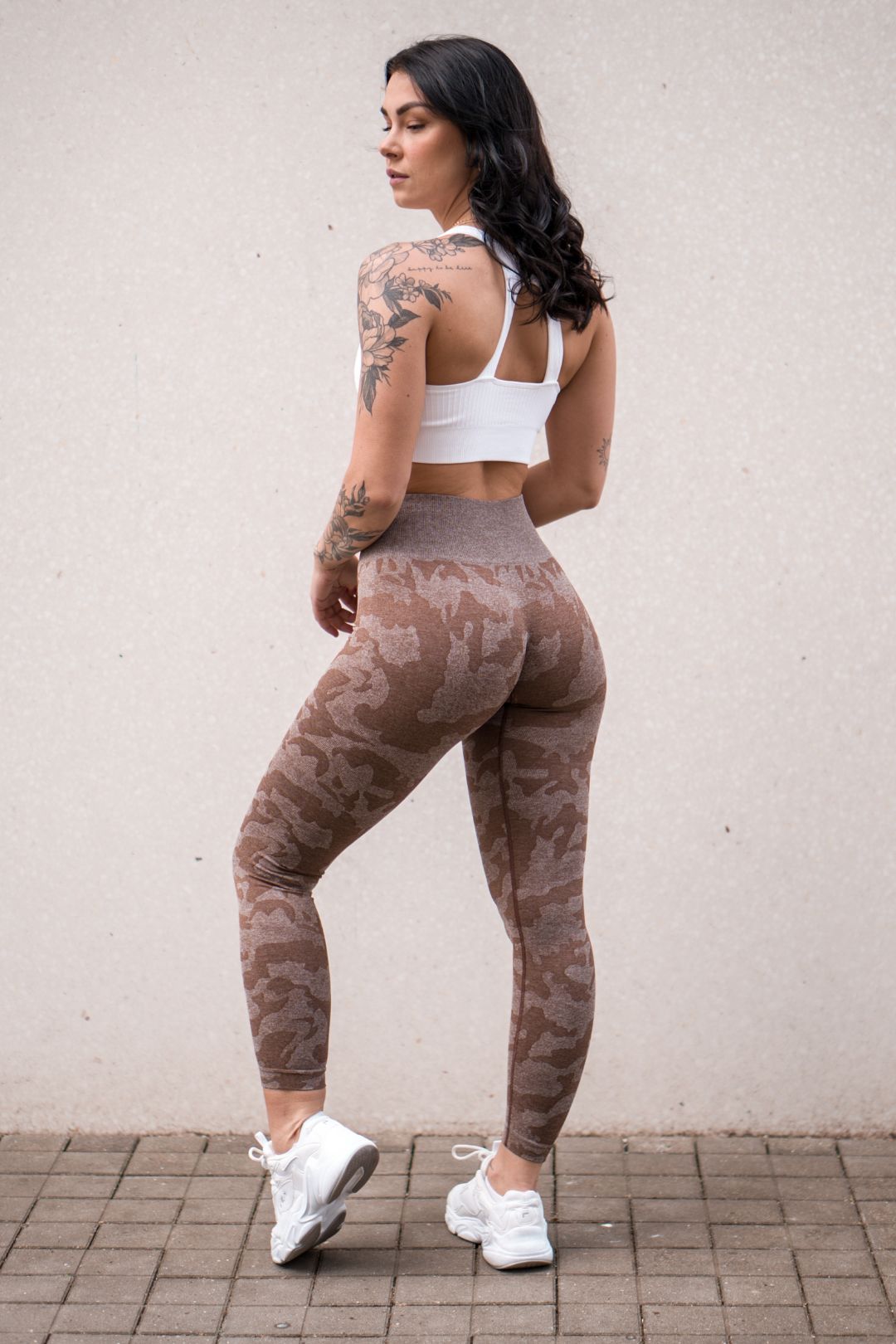 Camo Leggings (Brown)