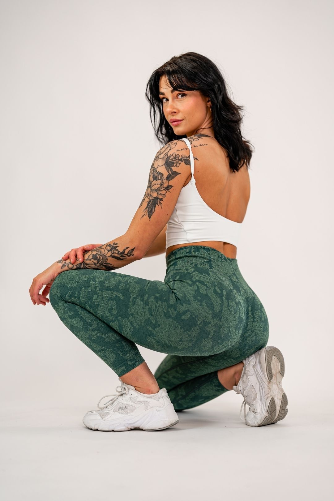 Jentle - Envy Leggings (Dark Green)