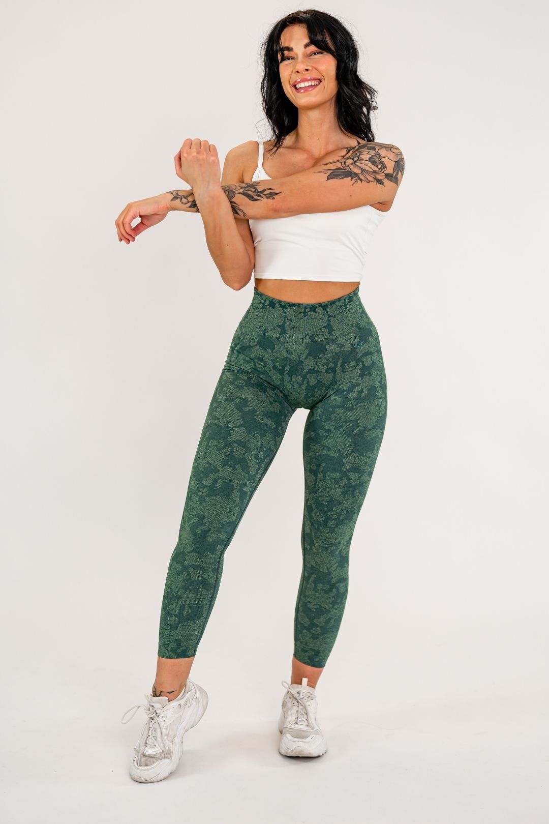 Jentle - Envy Leggings (Dark Green)