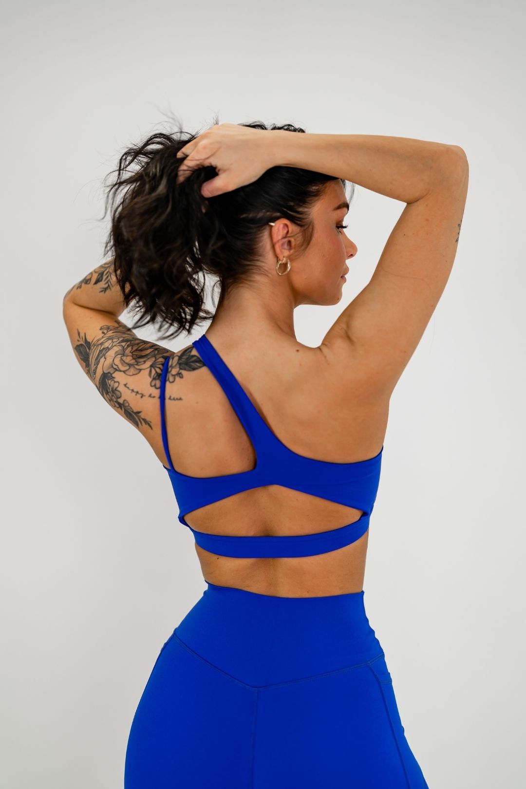 Jentle - Sola One Shoulder Bra (Dark Blue)