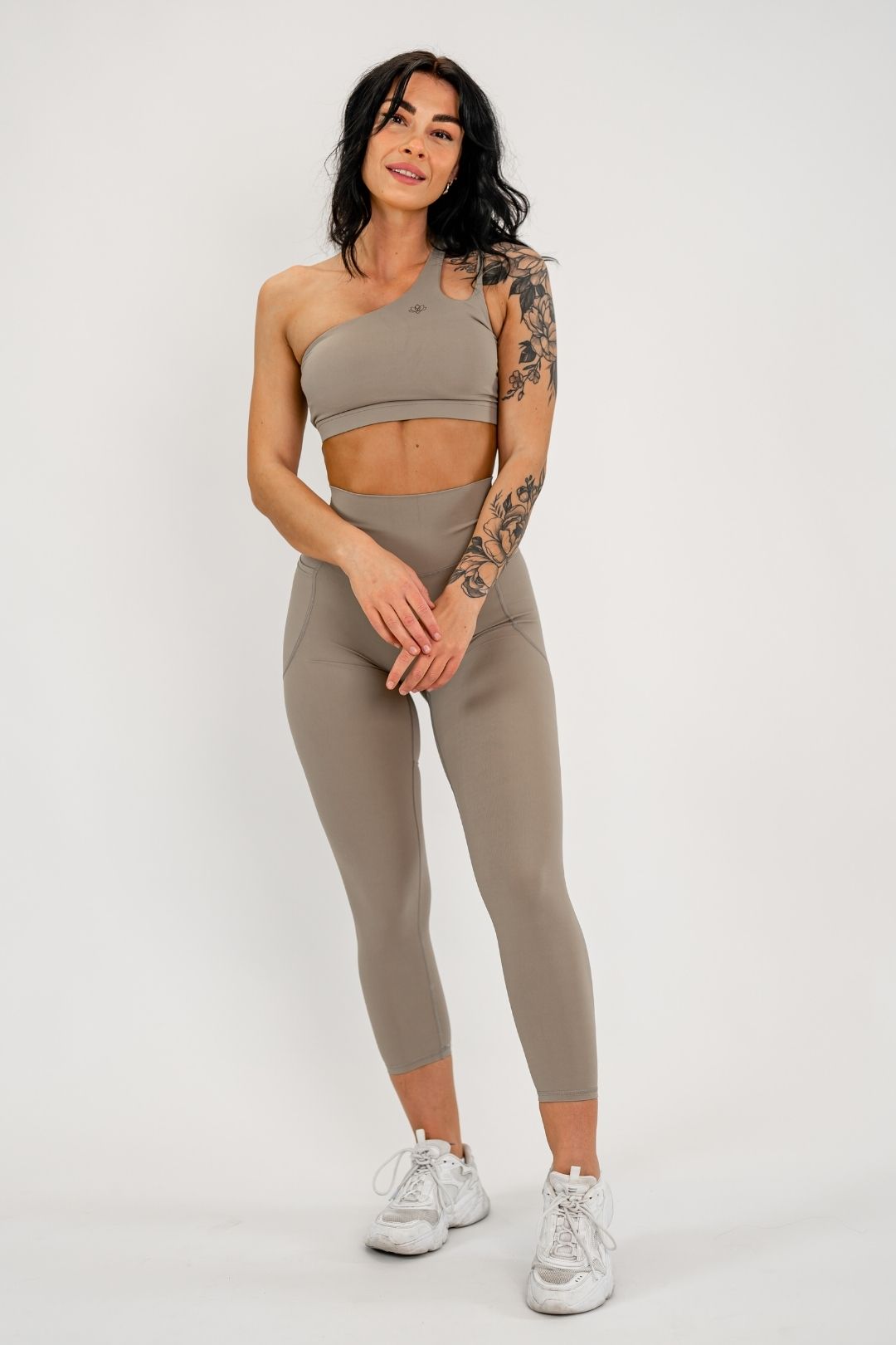 Jentle - Sola One Shoulder Bra (Nude)