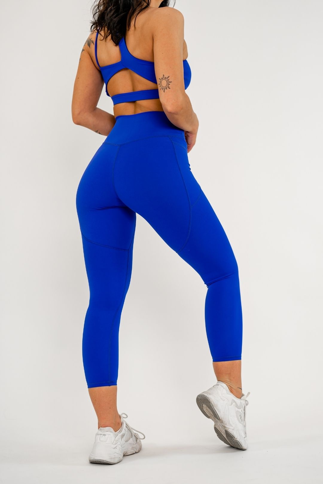 Jentle - Sola Pocket Leggings (Dark Blue)