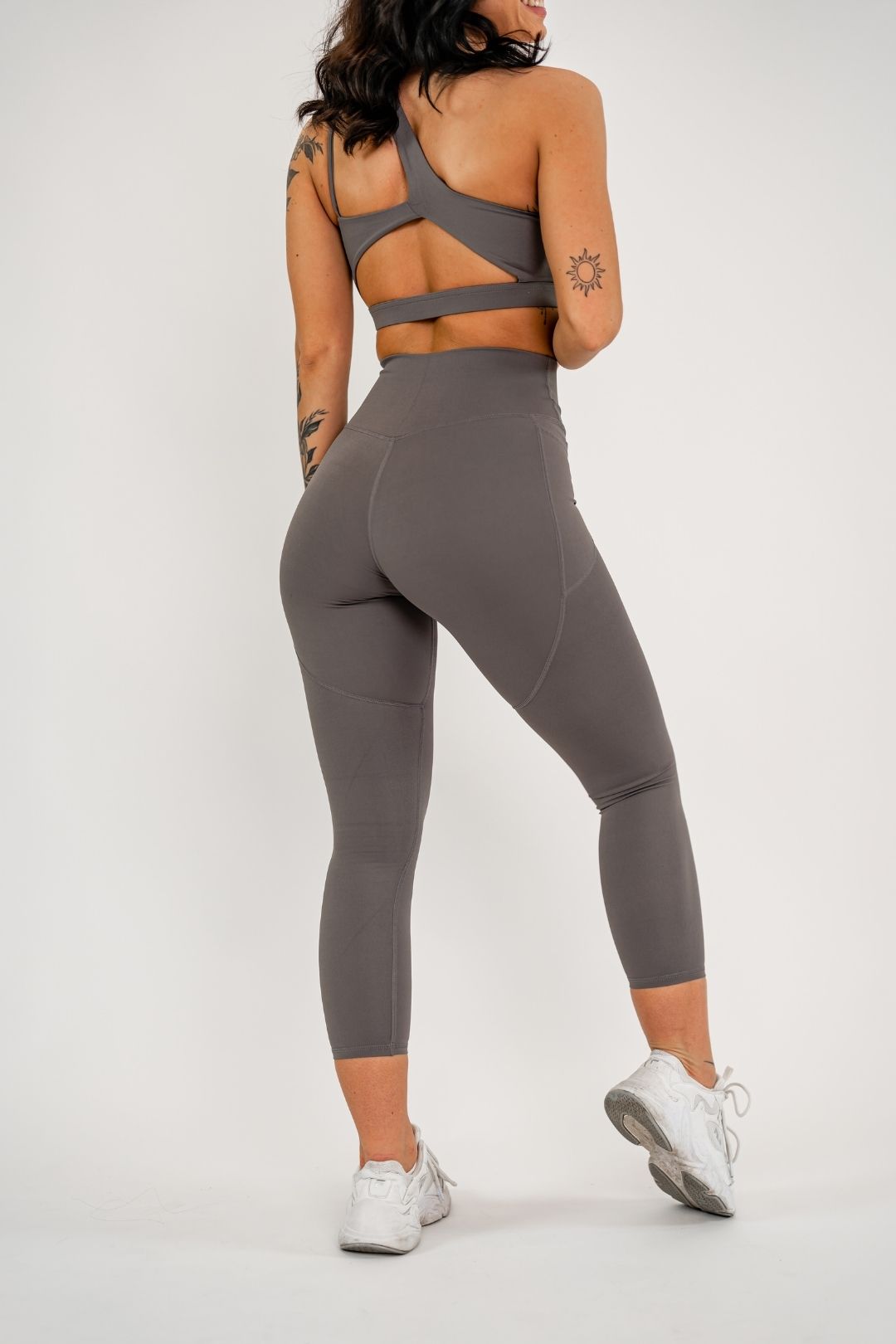 Jentle - Sola Pocket Leggings (Grey)