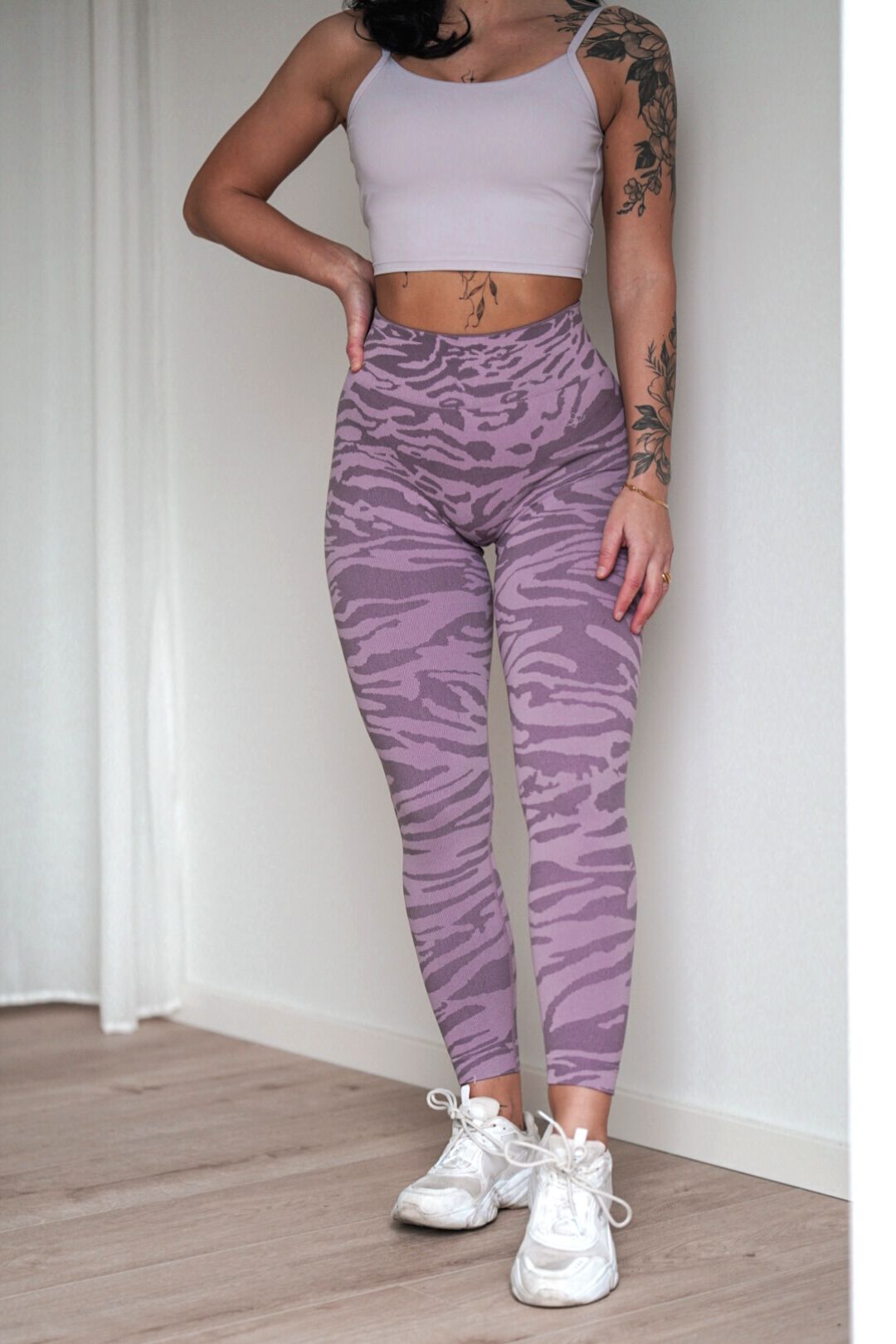 Jentle - Flex Leggings (Baby Pink)