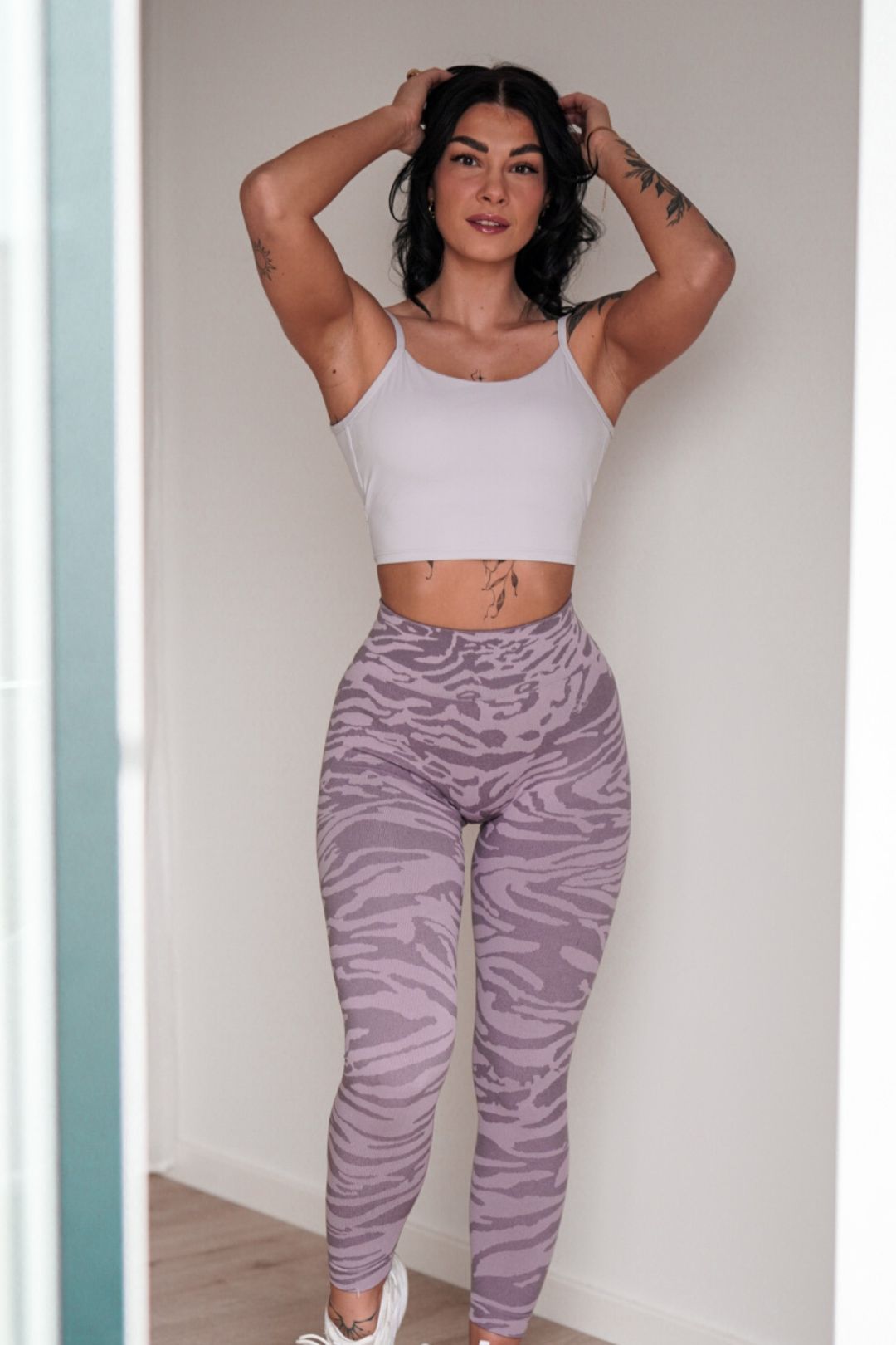 Jentle - Flex Leggings (Baby Pink)