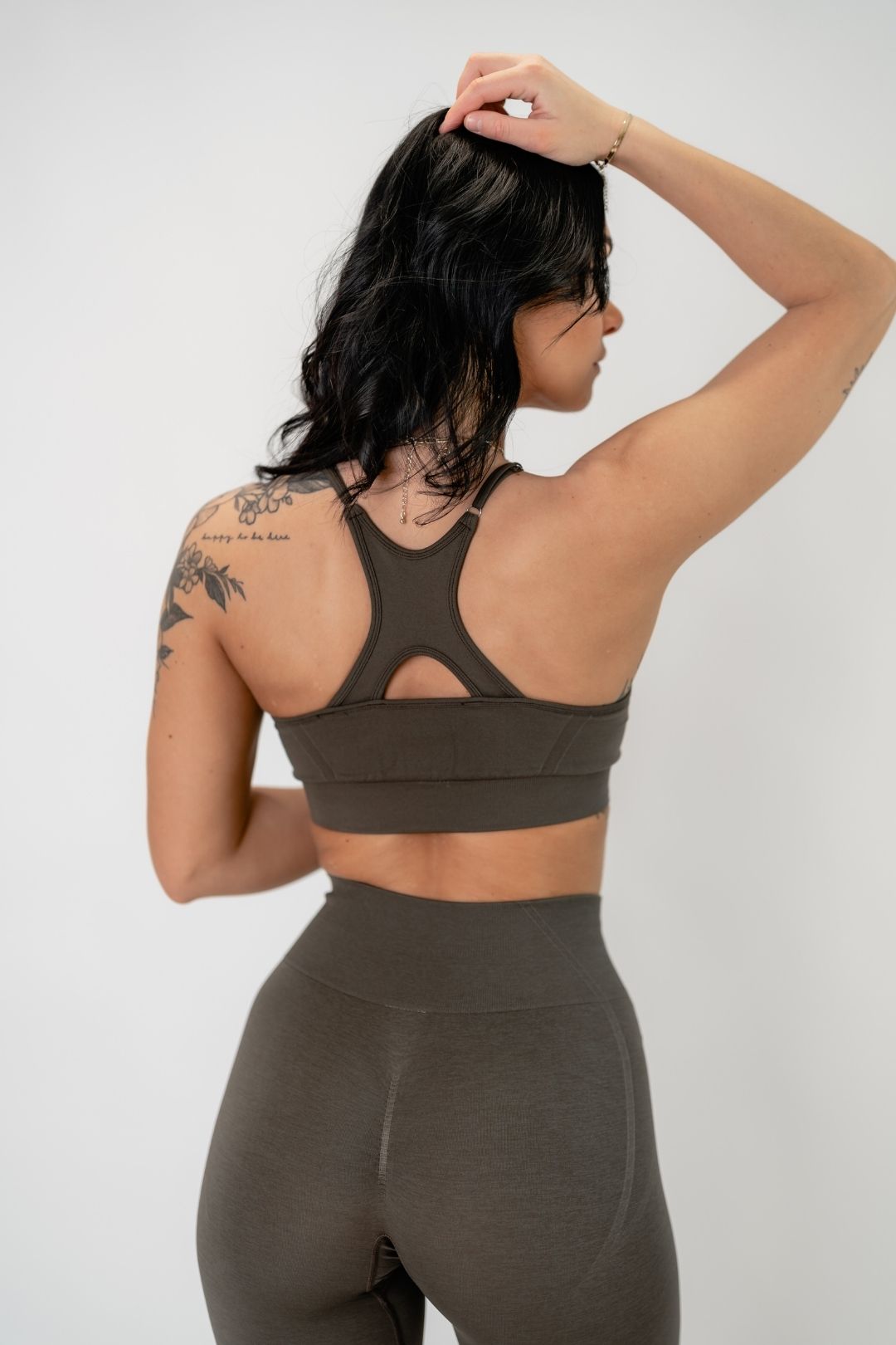 Jentle - Saga Sports Bra (Brown)