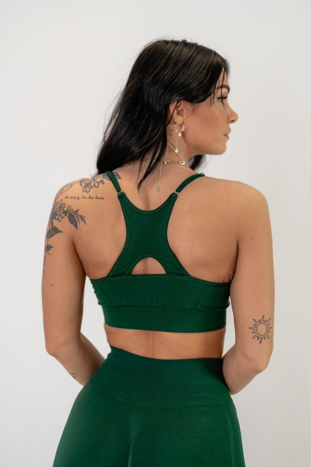 Jentle - Saga Sports Bra (Green)