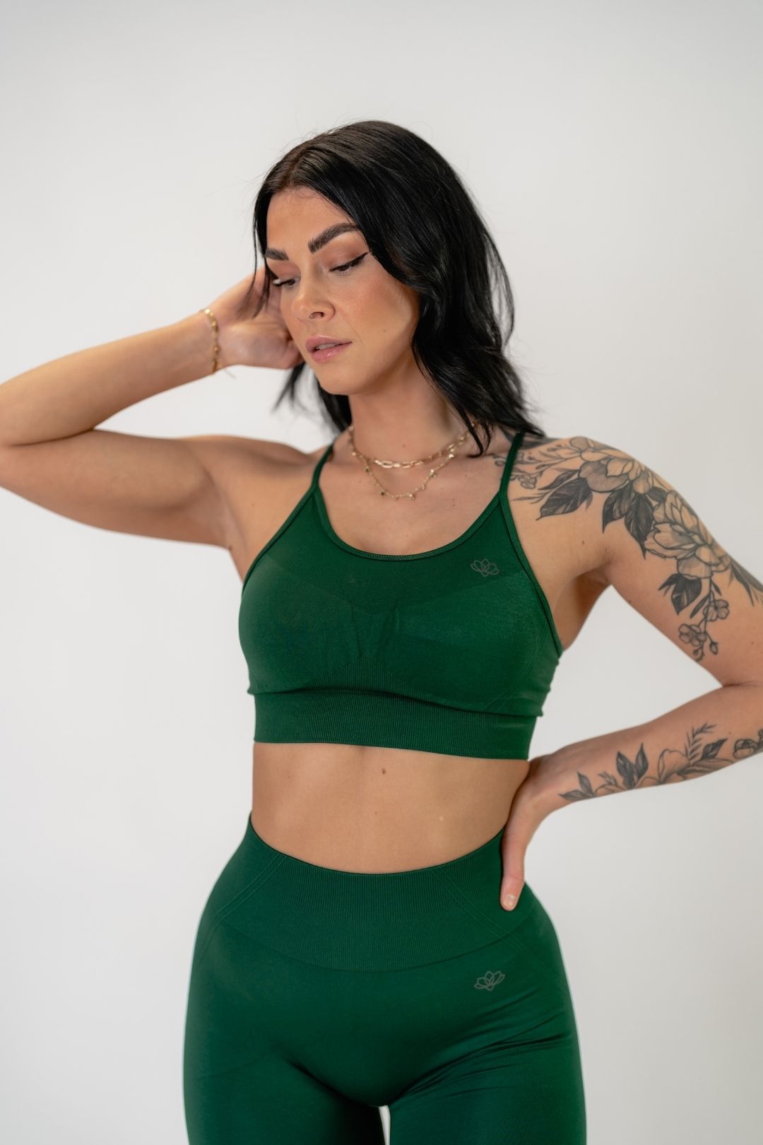 Jentle - Saga Sports Bra (Green)
