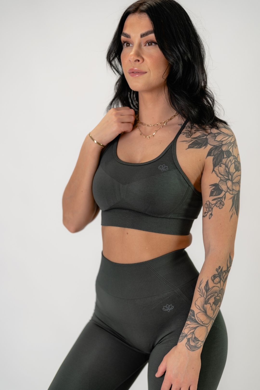 Jentle - Saga Sports Bra (Grey)