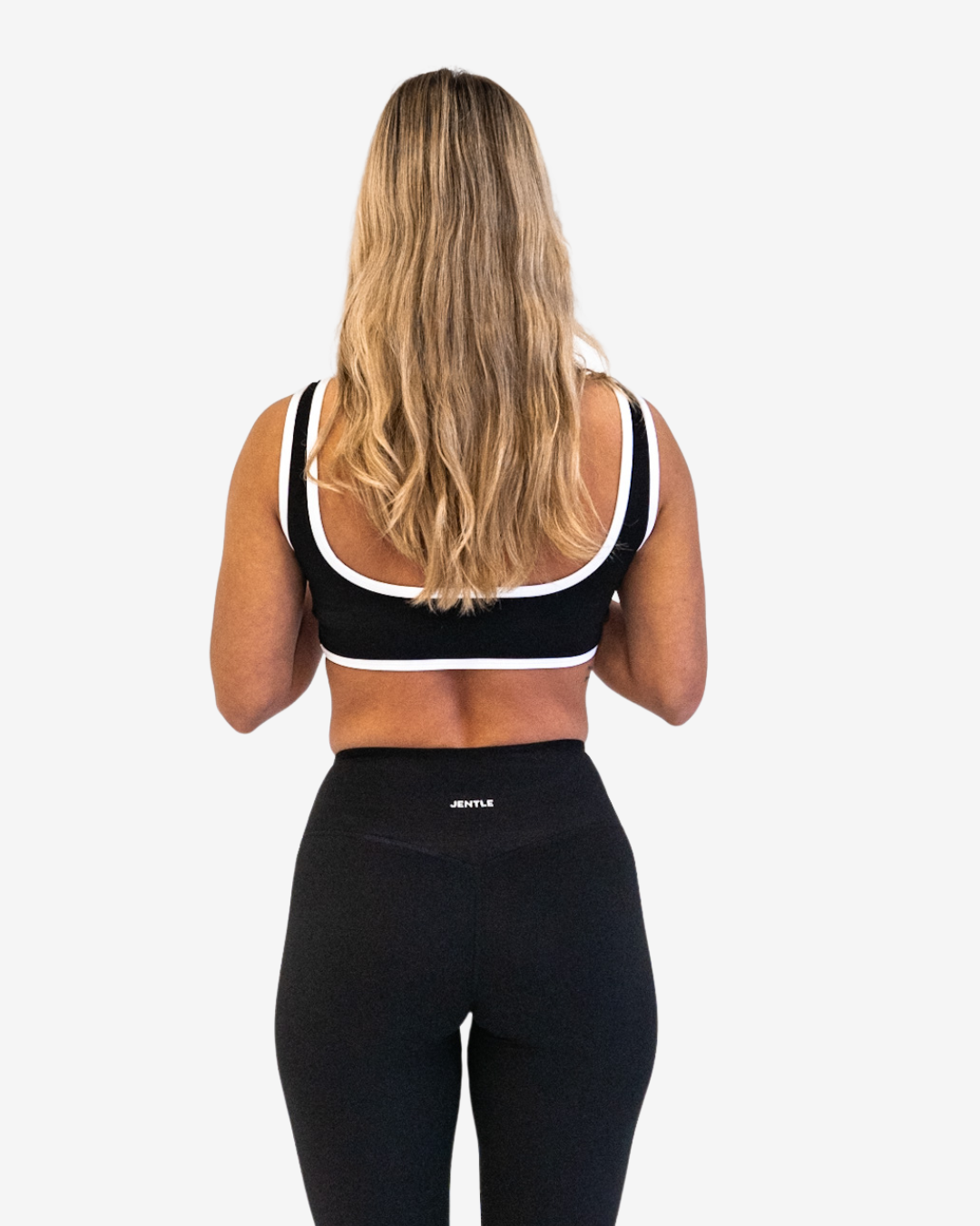 Day Double Line Sports Bra (Black)