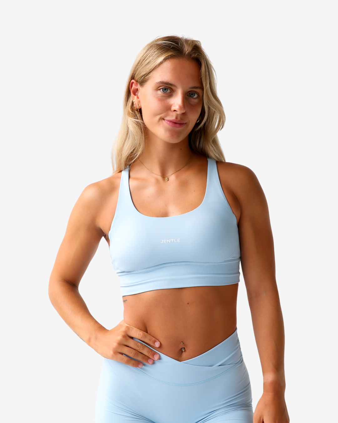 Thrive Active Sports Bra (Baby Blue)