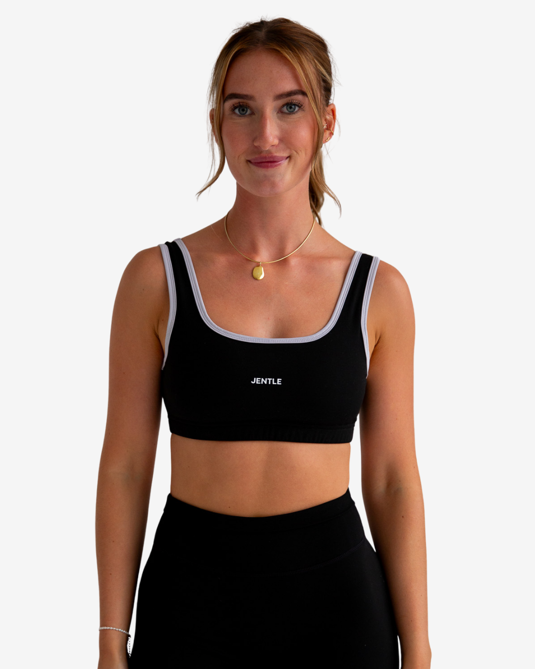 Day Sports Bra (Black/White)