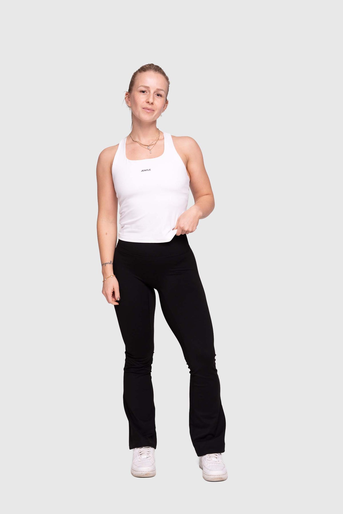 Day Flare Leggings Short (Black)
