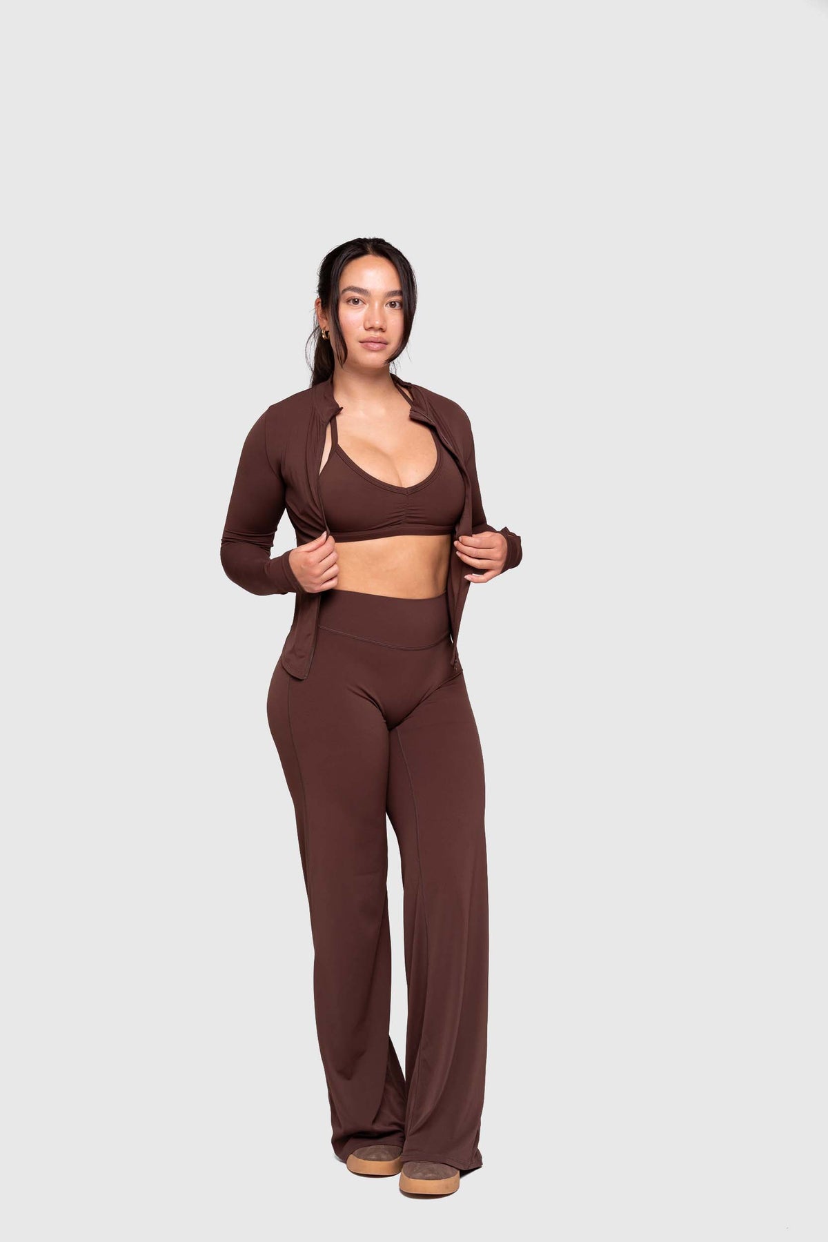 Ease x Amalie Vad - Zippy Jacket (Coffee Brown)