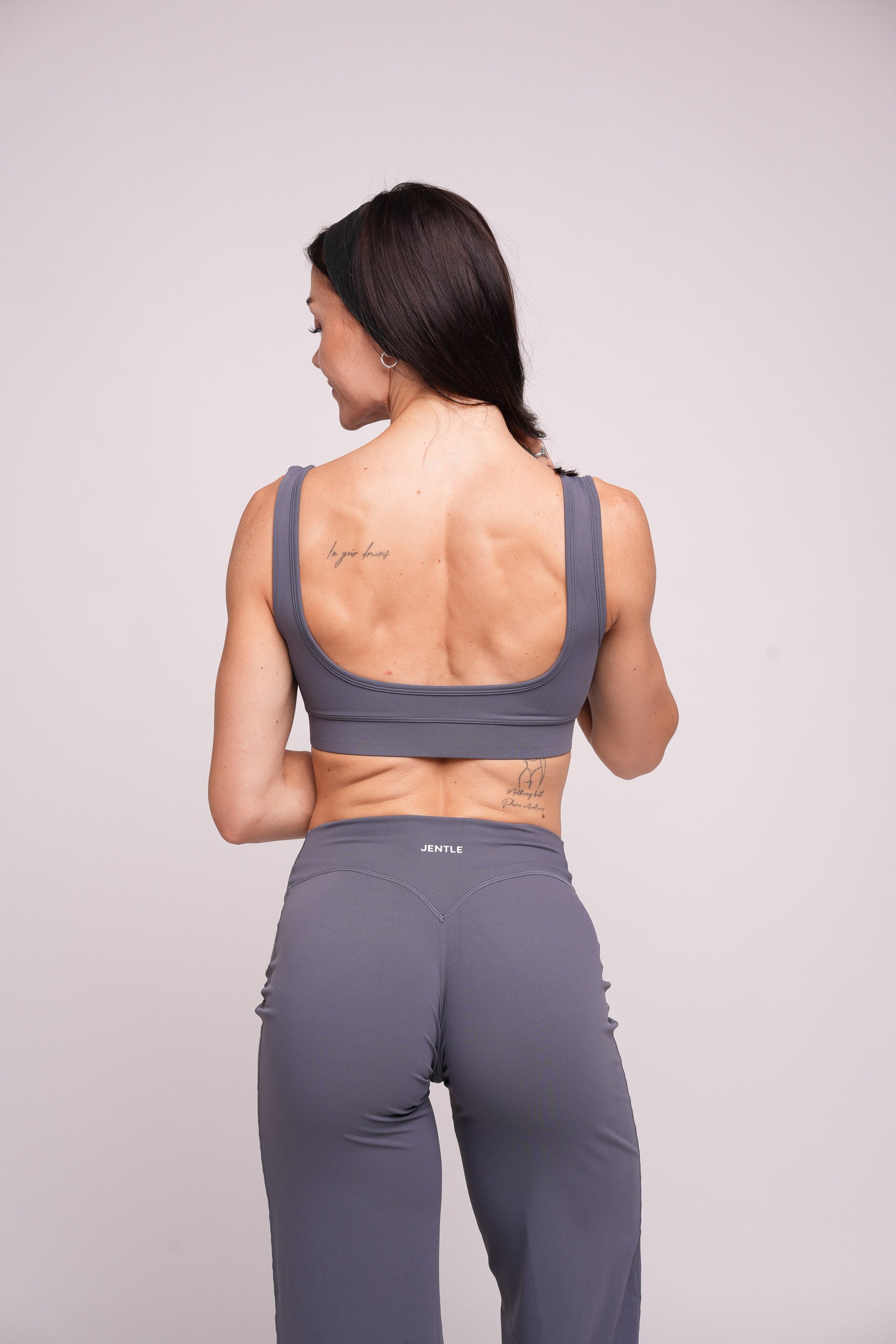 Ease Performance Sports Bra (Dark Grey)