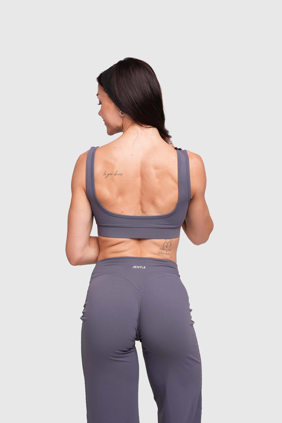 Ease Performance Sports Bra (Dark Grey)