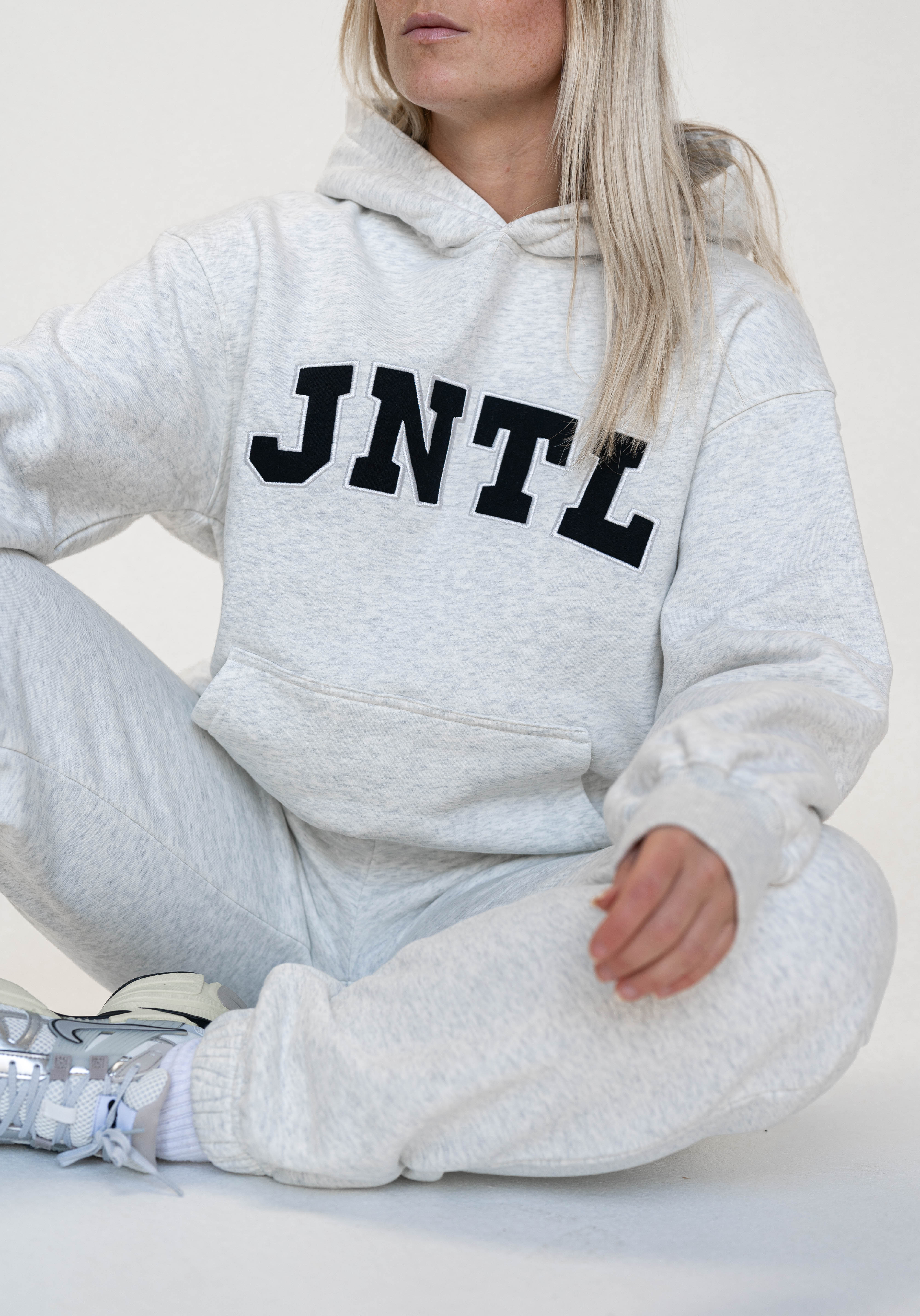 JNTL Oversized Hoodie (Light Grey)