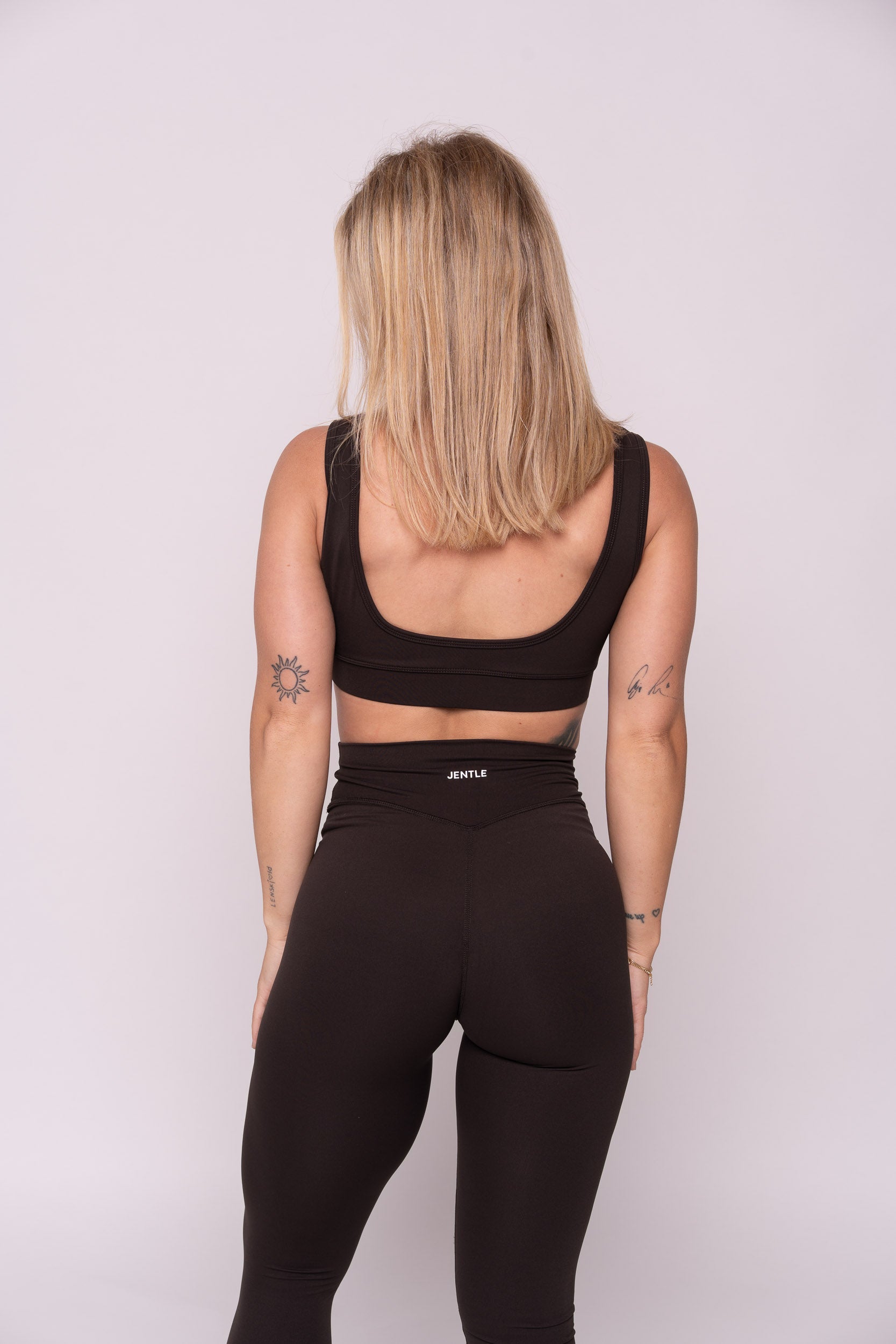 Ease  Leggings (Dark Brown)