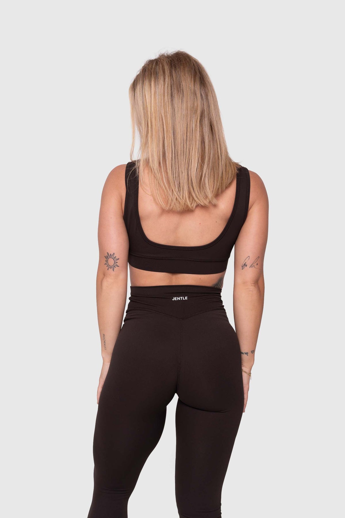 Ease  Leggings (Dark Brown)