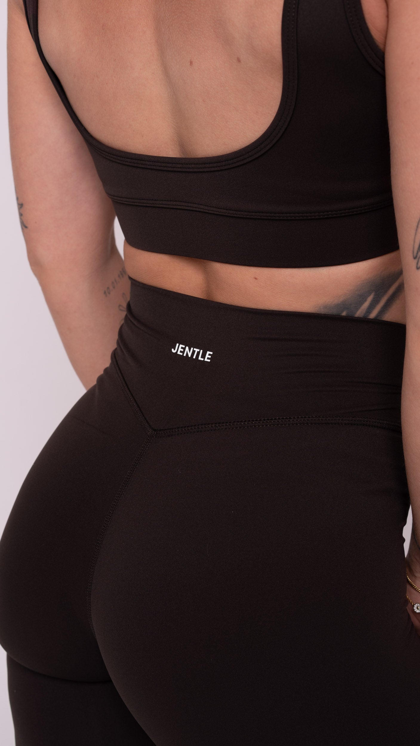 Ease  Leggings (Dark Brown)