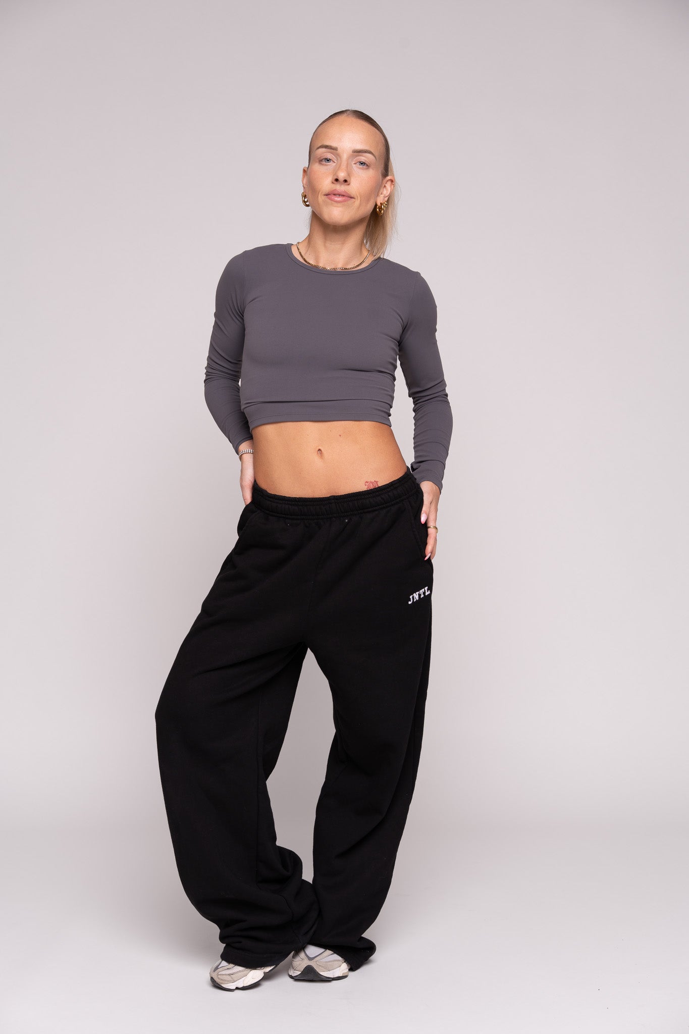 Day Long Sleeve Top (Grey)
