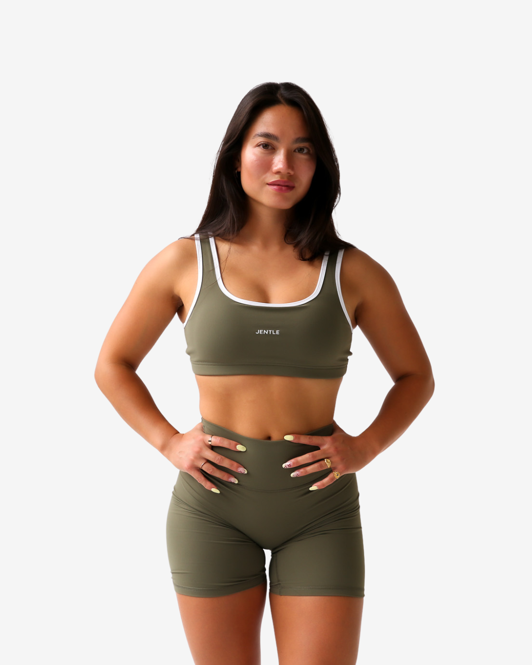 Day Sports Bra (Dusty Olive)