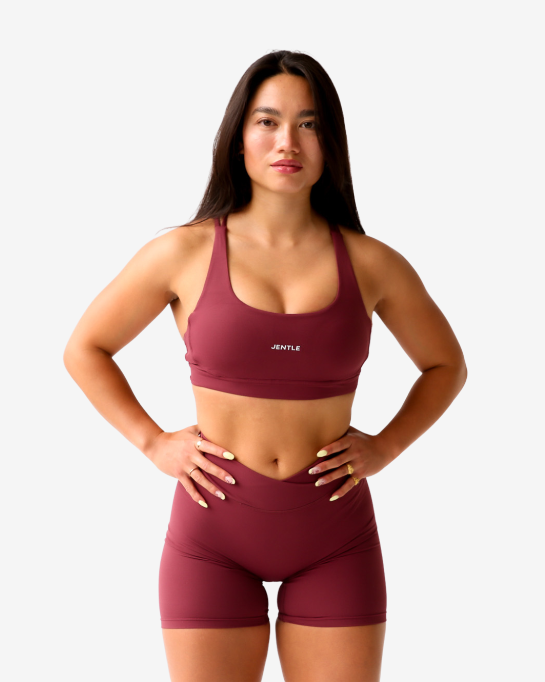 Thrive Active Sports Bra (Bordeaux)
