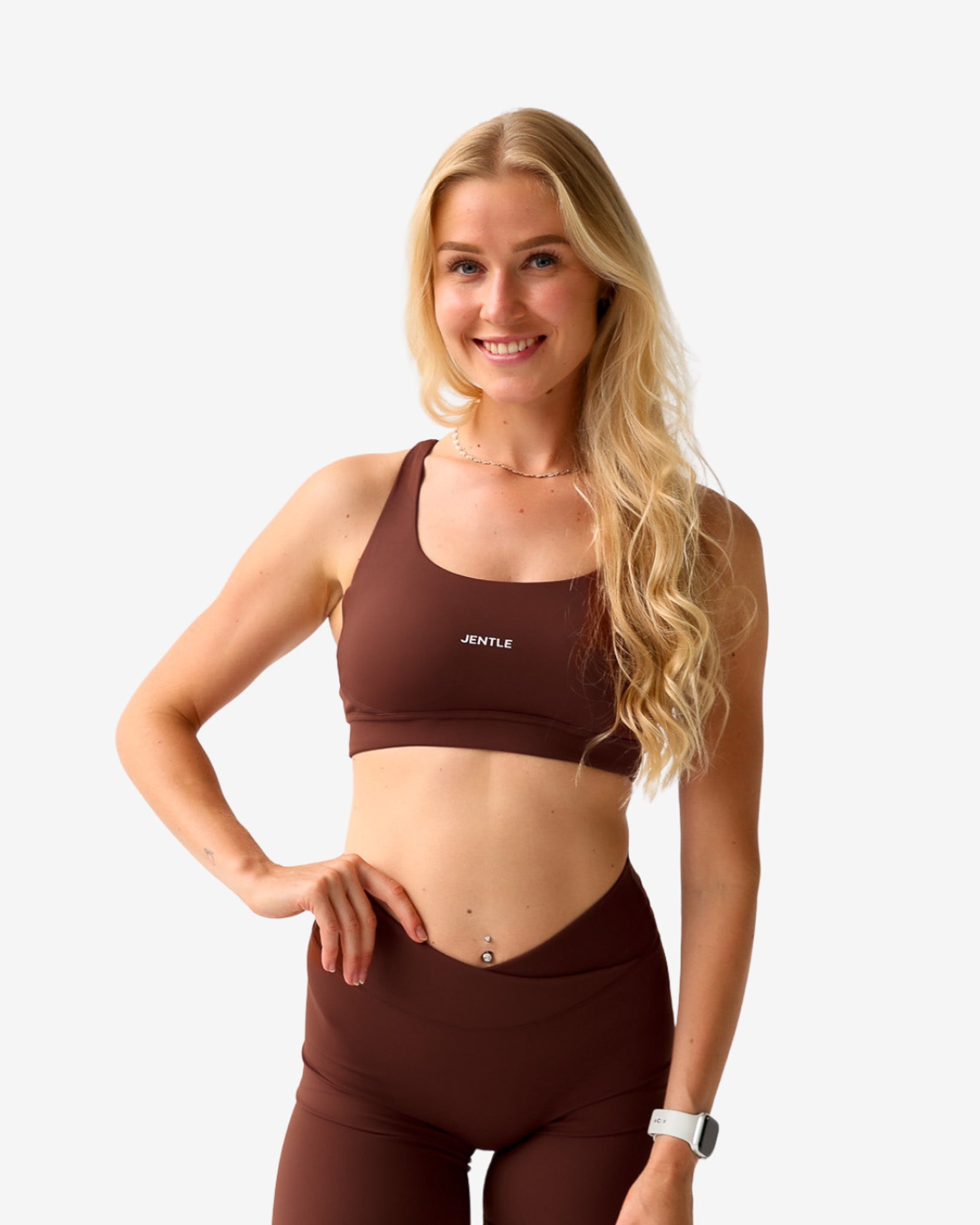Thrive Active Sports Bra (Brown)