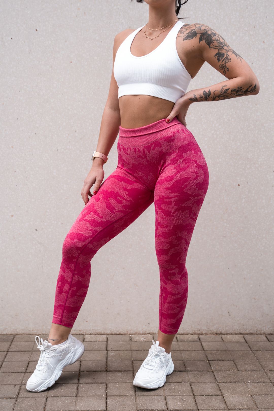 Camo Leggings (Pink)