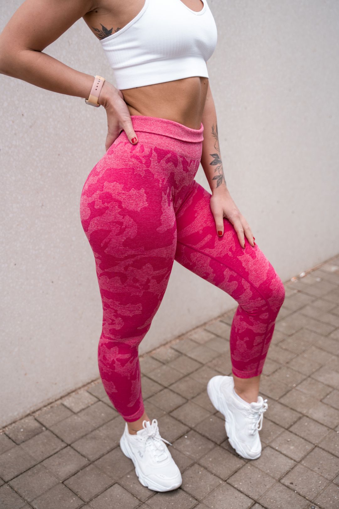 Camo Leggings (Pink)