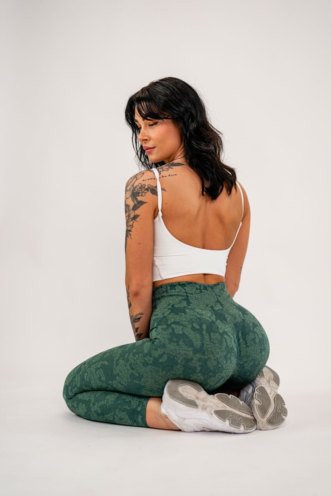 Jentle - Envy Leggings (Dark Green)